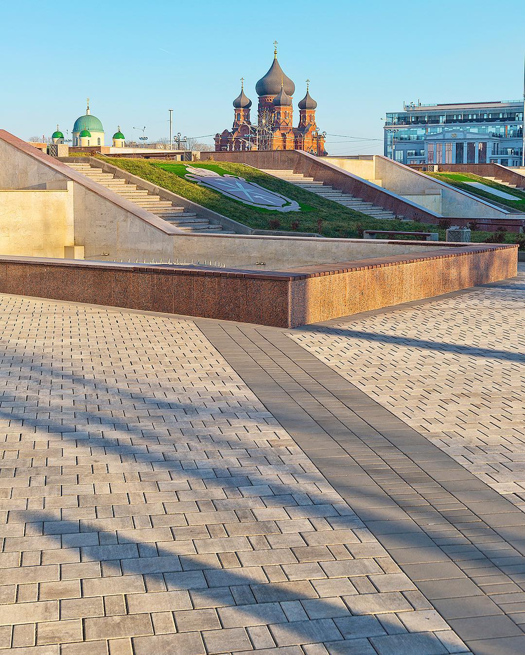 Тротуарная плитка BRAER II «Старый город Ландхаус» Color Mix Тип 7 «ТУМАН»