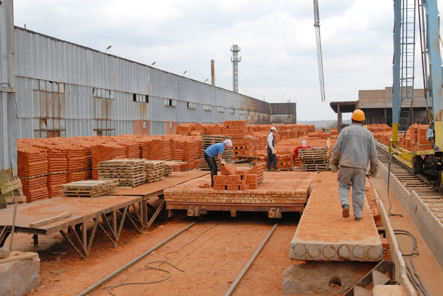 Кирпич одинарный полнотелый М-125 БУХОНОВО