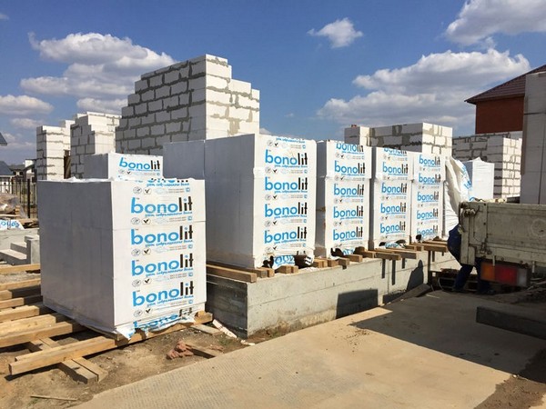 Газобетонные блоки Bonolit г. Малоярославец D600 B3,5 625х200х200