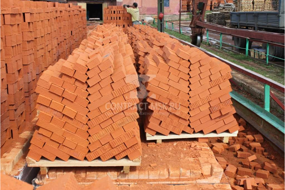 Кирпич полнотелый одинарный М-150 АЗАРОВО