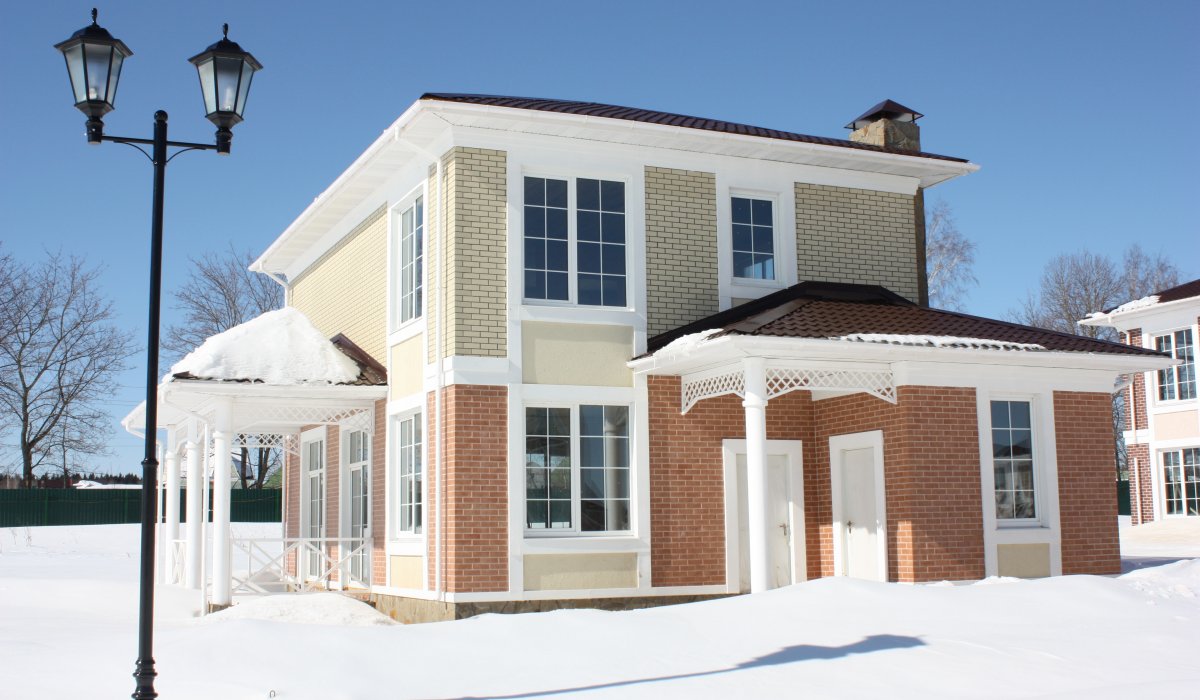 Фасадная Термопанель Европа с Клинкерной Плиткой Beige Glatt